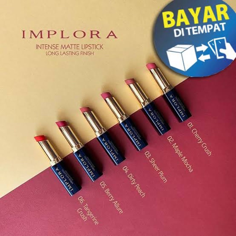 Implora Lipstik intense Termurah