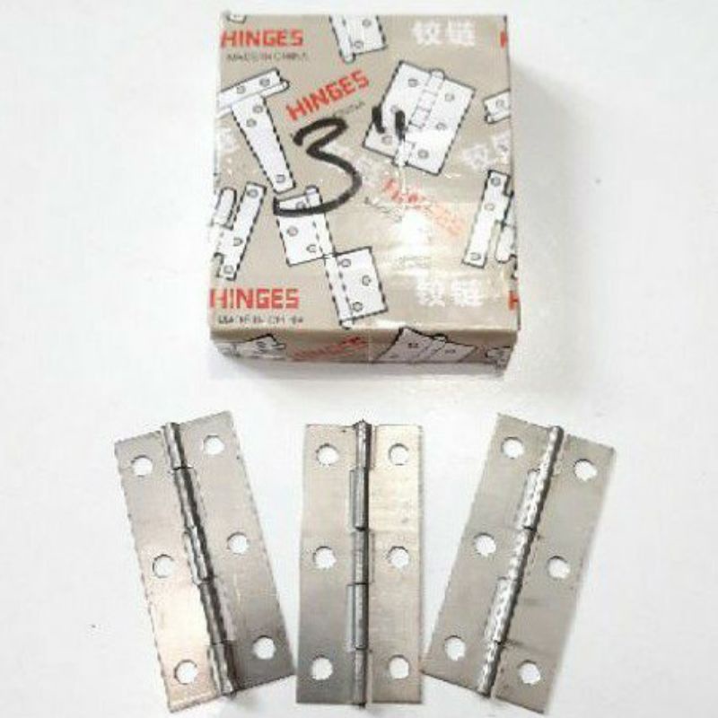 ENGSEL TIPIS Besi RRT 3 inch isi 24Pcs Harga Per Kotak (D4146)