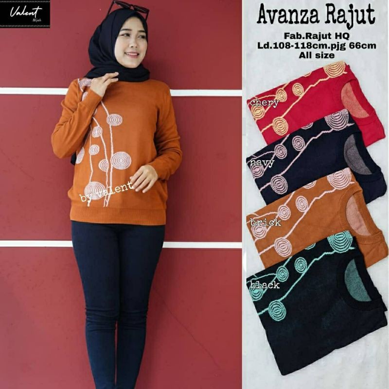 Avanza Rajut, atasan, atasan wanita, atasan rajut, bahan rajut import,  blouse,blouse rajut,kekinian