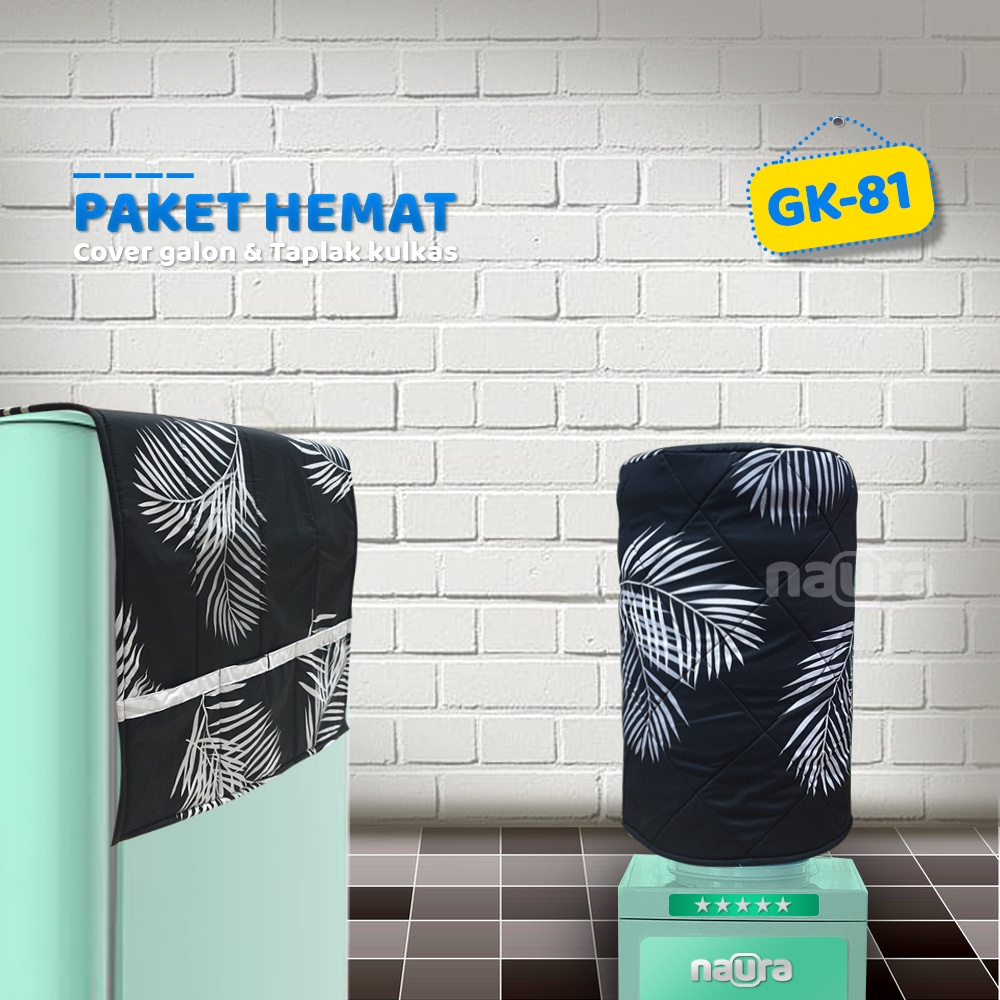 [PAKET HEMAT] Sarung Galon dan Cover Kulkas