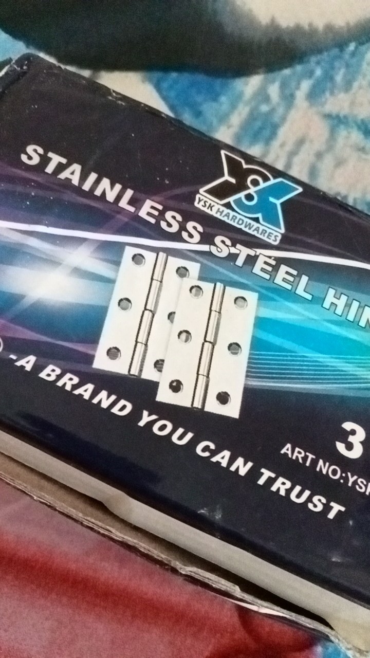 Engsel Lemari Tipis Ysk Stainless Steel 2 2,5 3