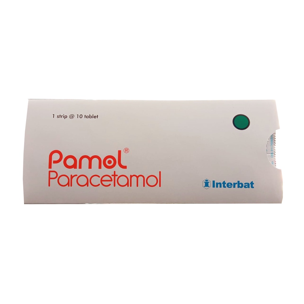 PAMOL 500 MG-PENURUN PANAS ISI 10 TAB