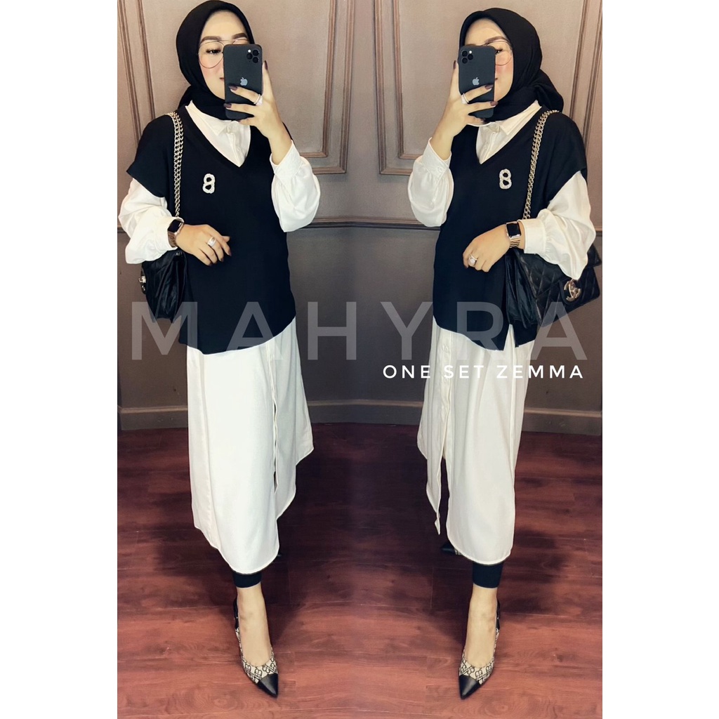 ONE SET VEST ZEMMA TUNIK