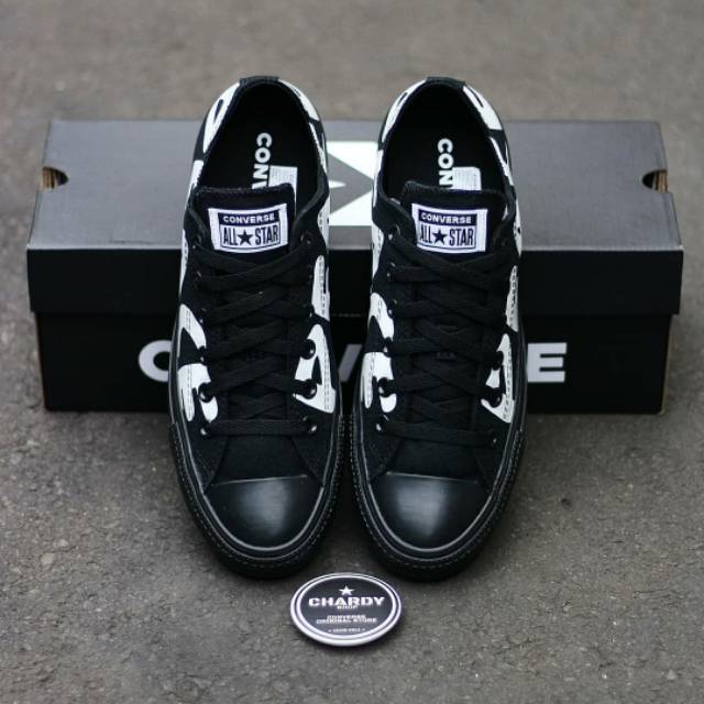 Converse CT AS Ox Peace Powered Black White Black