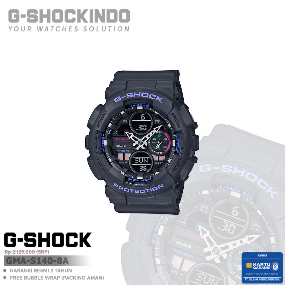 Casio G-Shock GMA-S140-8A / GMA-S140-8ADR Original