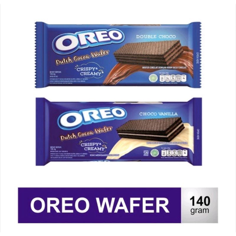 

N_S_Y Oreo Wafer 140gram dengan 2 variant rasa yang pasti rasa gak pernah berubah enaknya