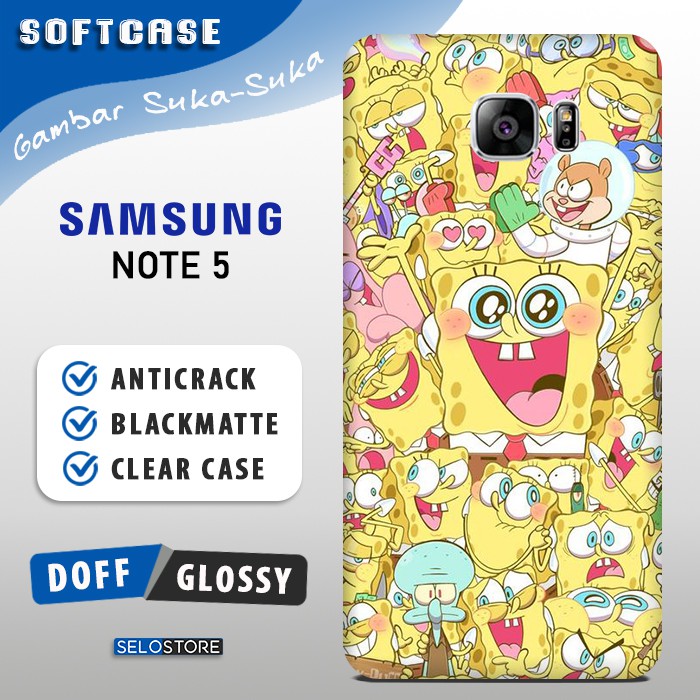 Softcase Samsung Note 5 Custom