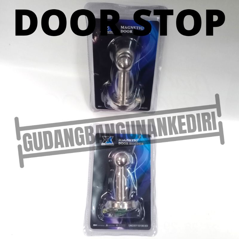 door stop penahan pintu stainless door stopper magnet ysk