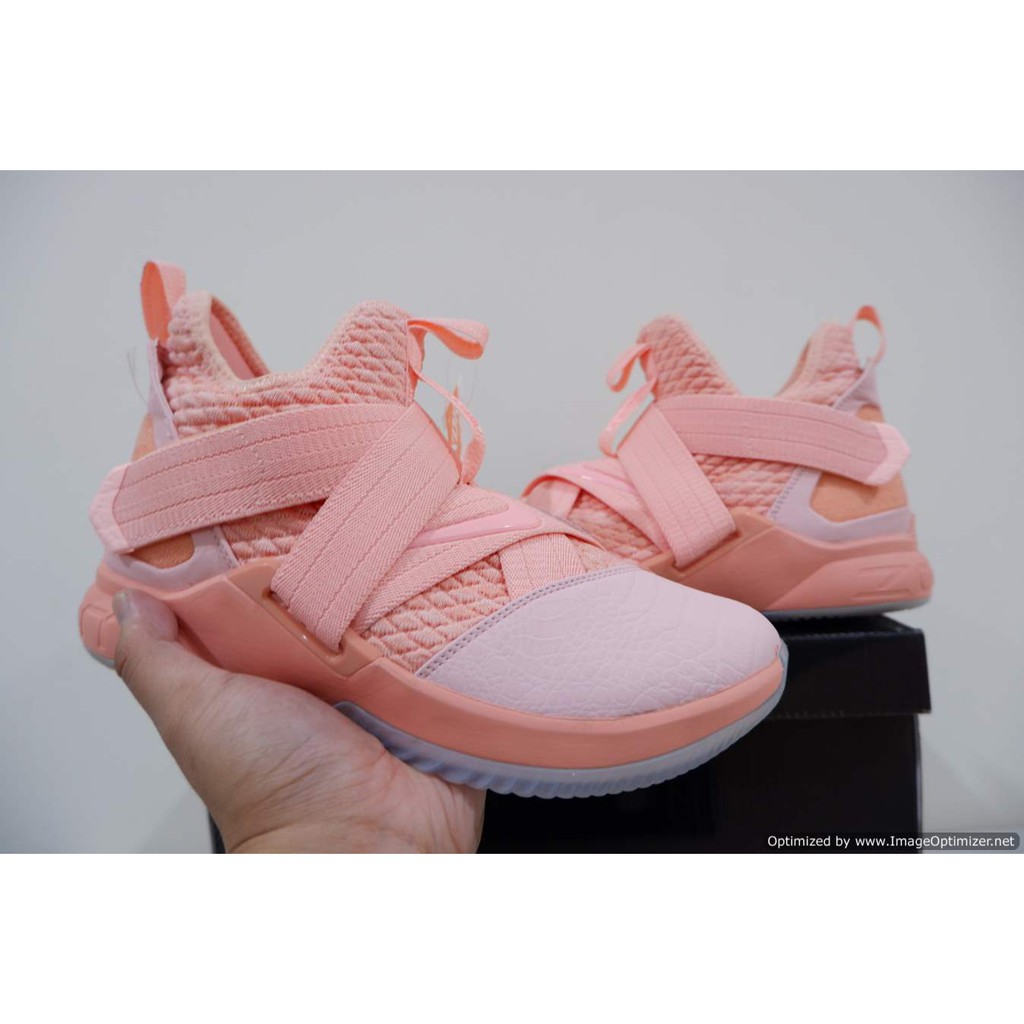 Jual Nike Lebron Soldier 12 High Soft Pink | Shopee Indonesia