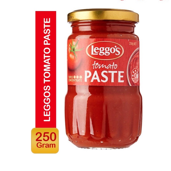 

Leggo's Tomato Paste 250 Gram | Saus Tomat | Tomato Sauce