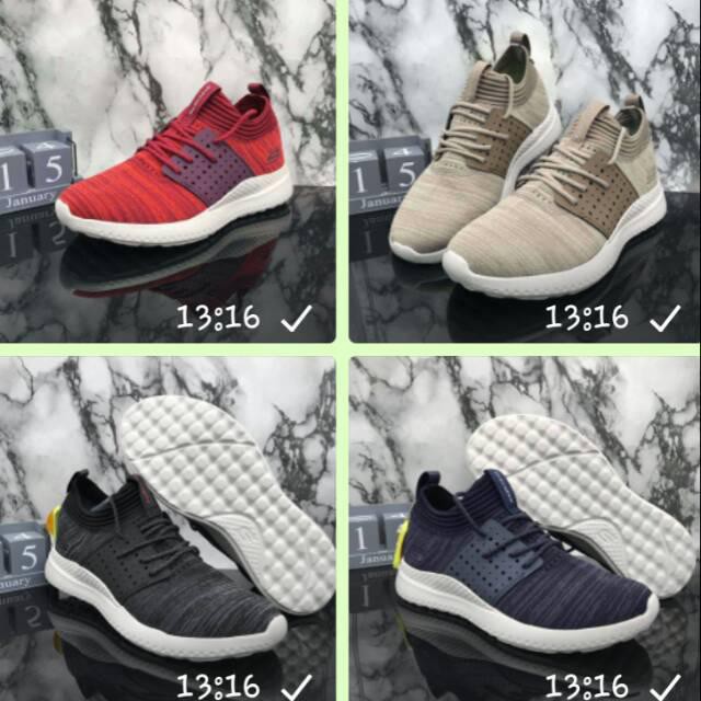 SEPATU SKECHERS MATERA KNOCTO COWOK PRIA SNEAKERS RESTOCK