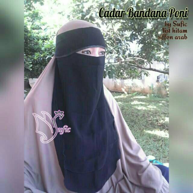 35+ Ide Gambar Cadar Bandana Poni