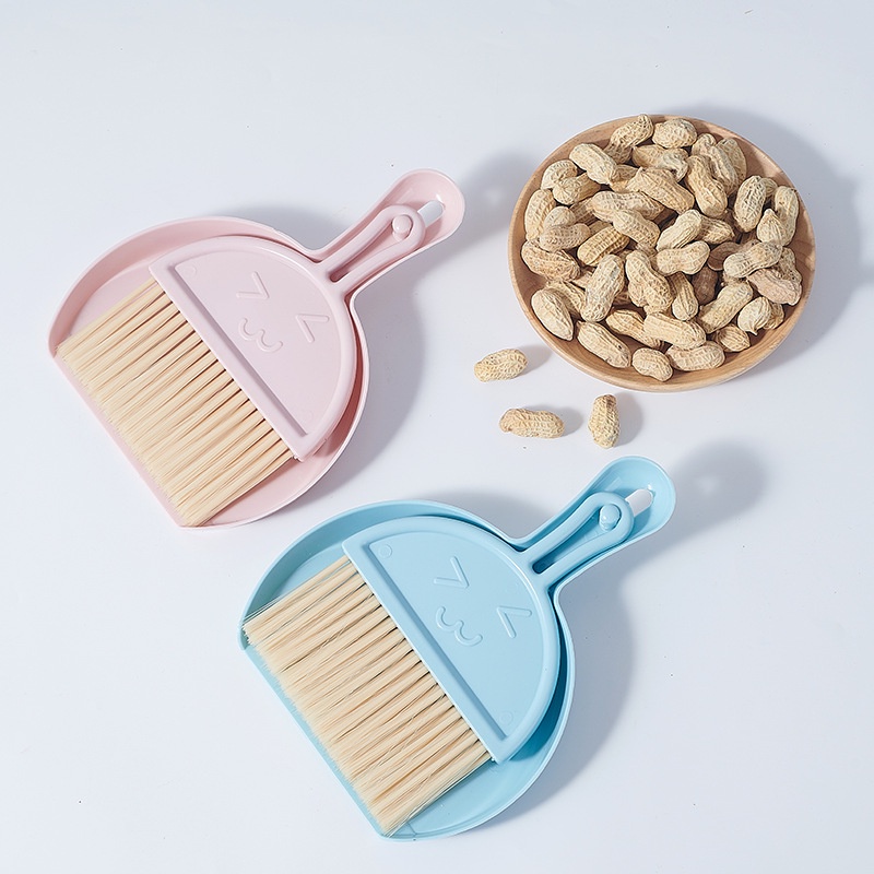 2pcs / Set Sapu Mini Dengan Pengki Untuk Membersihkan Keyboard Komputer Gap