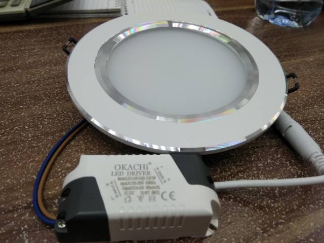 LAMPU LED DOWNLIGHT BULAT OKACHI LAMPU LED PLAFON BULAT