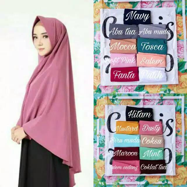KHIMAR PET ANTEM JUMBO INSTAN KERUDUNG JILBAB