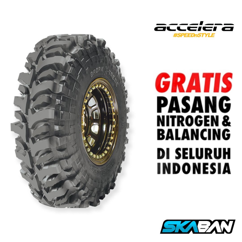 BAN MOBIL OFFROAD ACCELERA BADAK X-TREME 35 10,5 R15