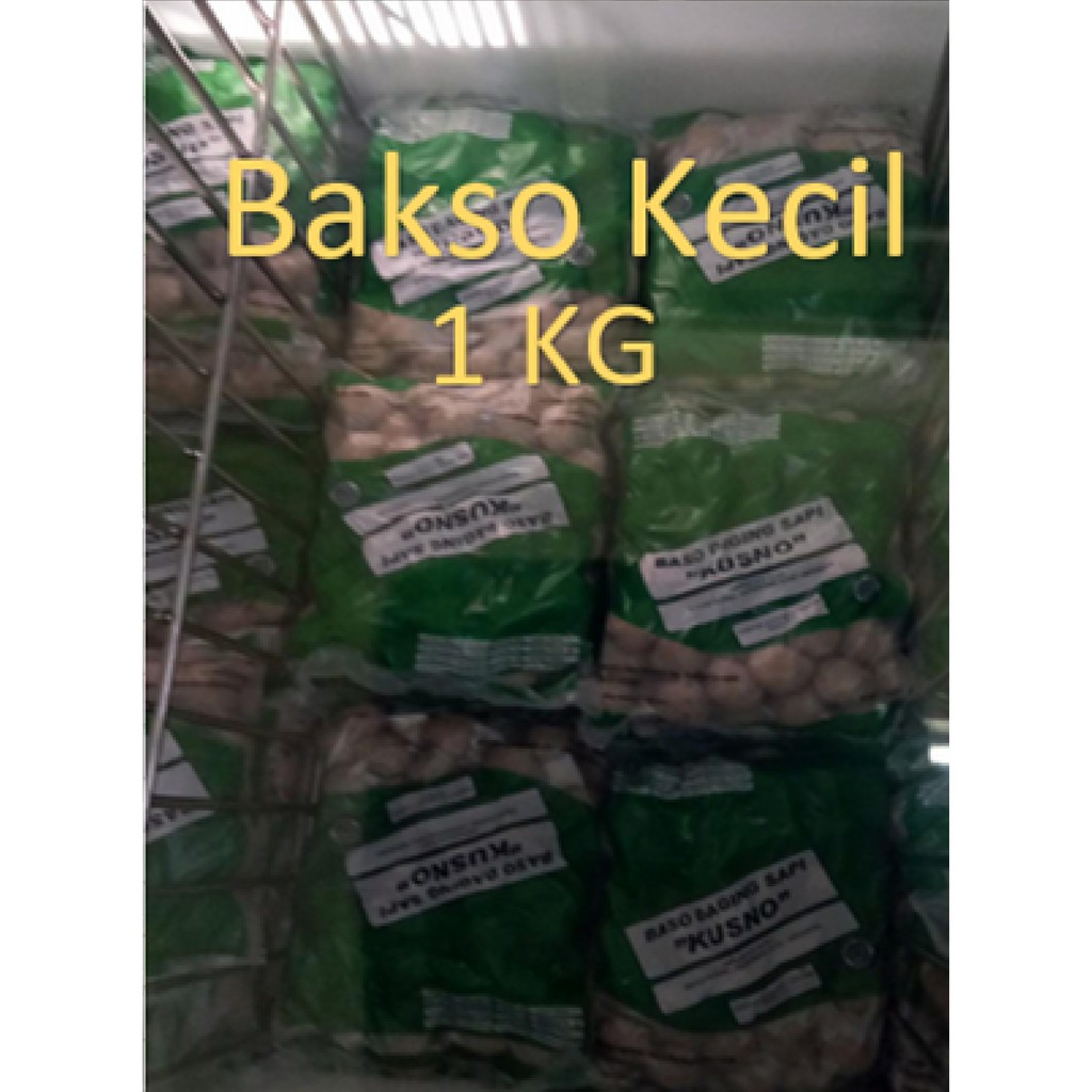 Jual Bakso Kusno Bakso Sapi 1kg Free Bumbu Shopee Indonesia