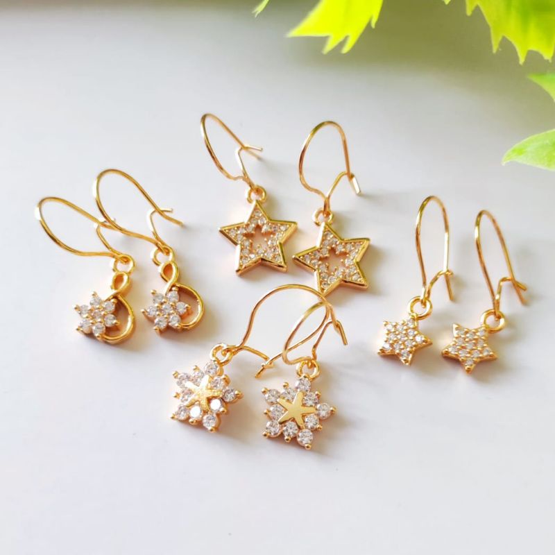 Anting Jurai Xuping  Emas Wanita