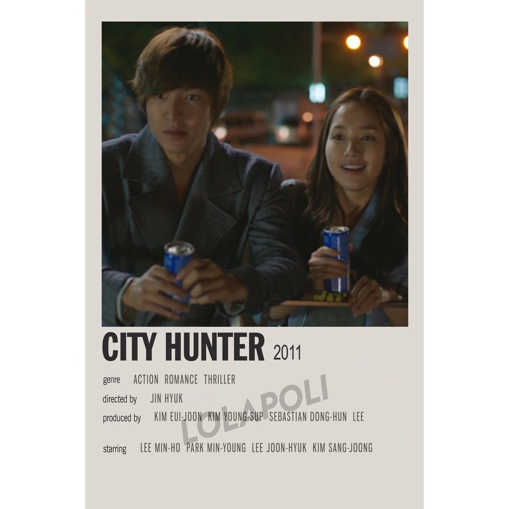 Poster Drama Korea - City Hunter