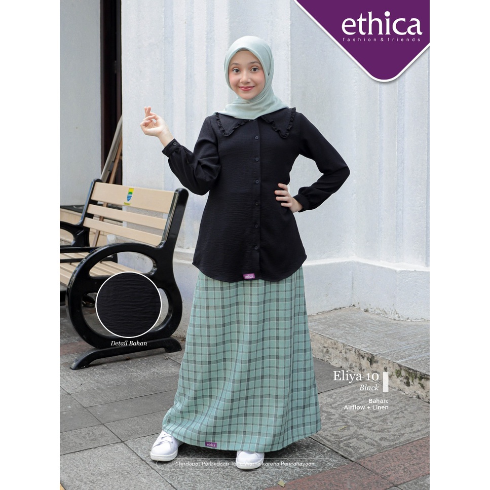 SETELAN REMAJA TERBARU ETHICA ELIYA 10 BLACK
