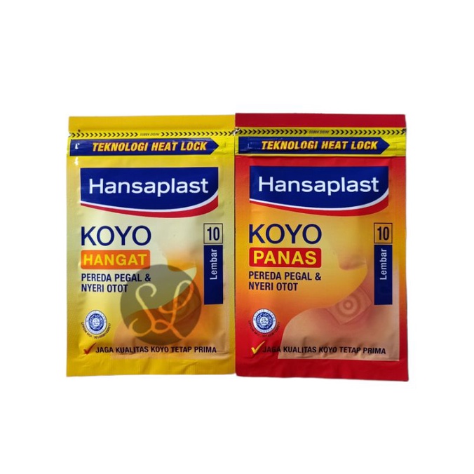 Hansaplast Koyo Panas &amp; Hangat Isi 10pc / Hansaplas Koyo Panas &amp; Hangat Isi 10pc