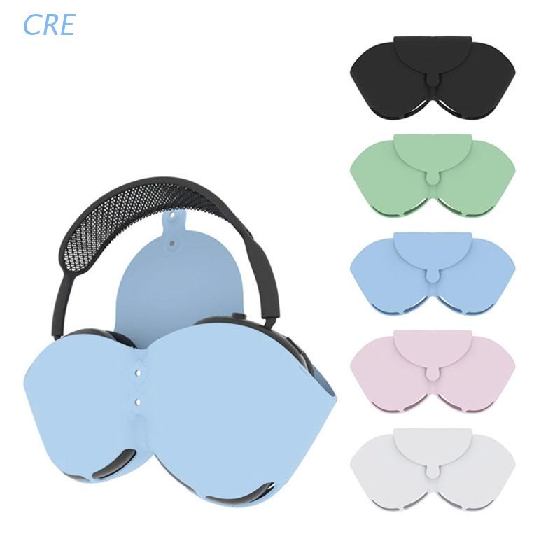 Cre Soft Case Silikon Warna Polos Untuk Earphone Tws Bluetooth Airpod Max