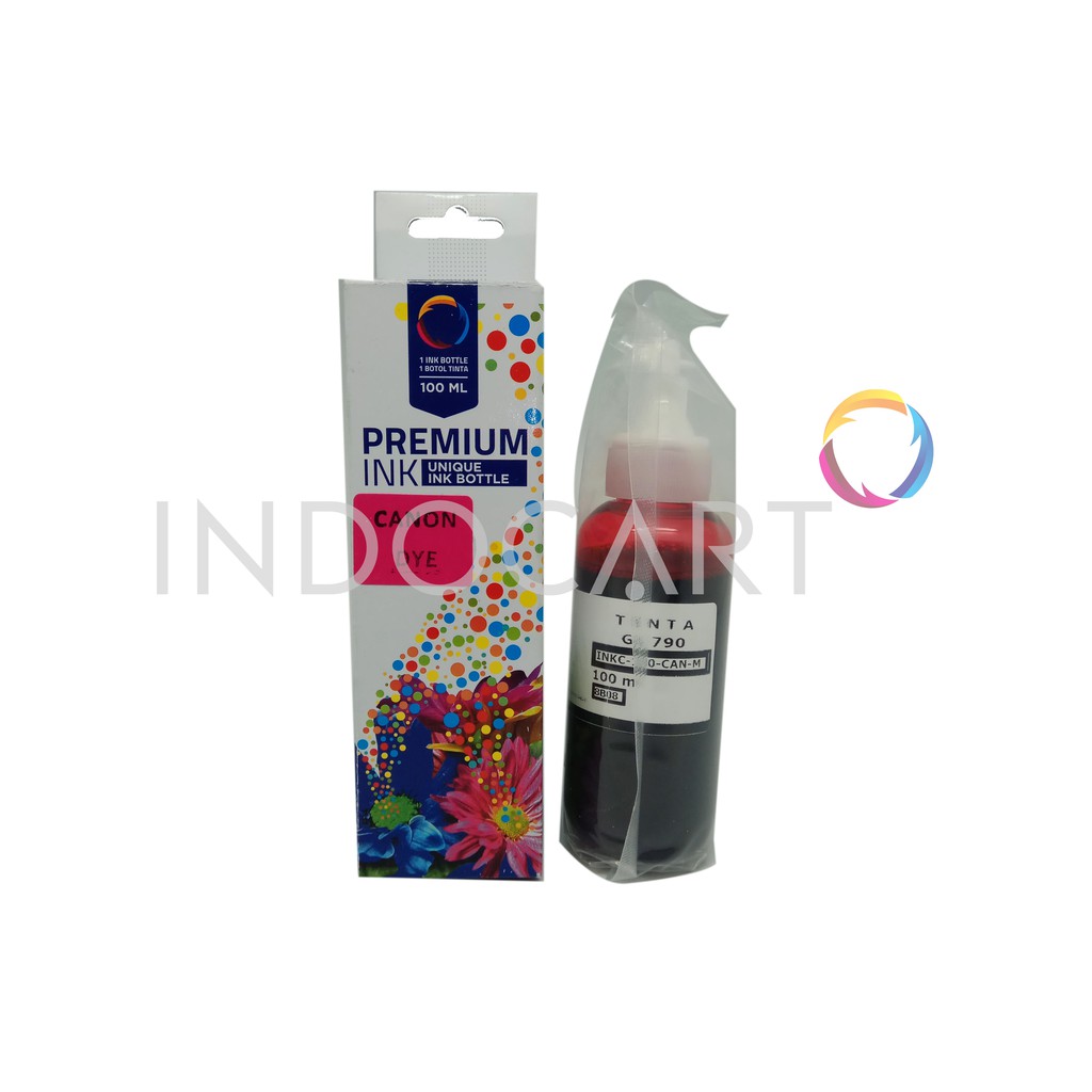 IndoCart Tinta Refill Canon GI790 GI 790 G1000 G2000-Dye-100ml