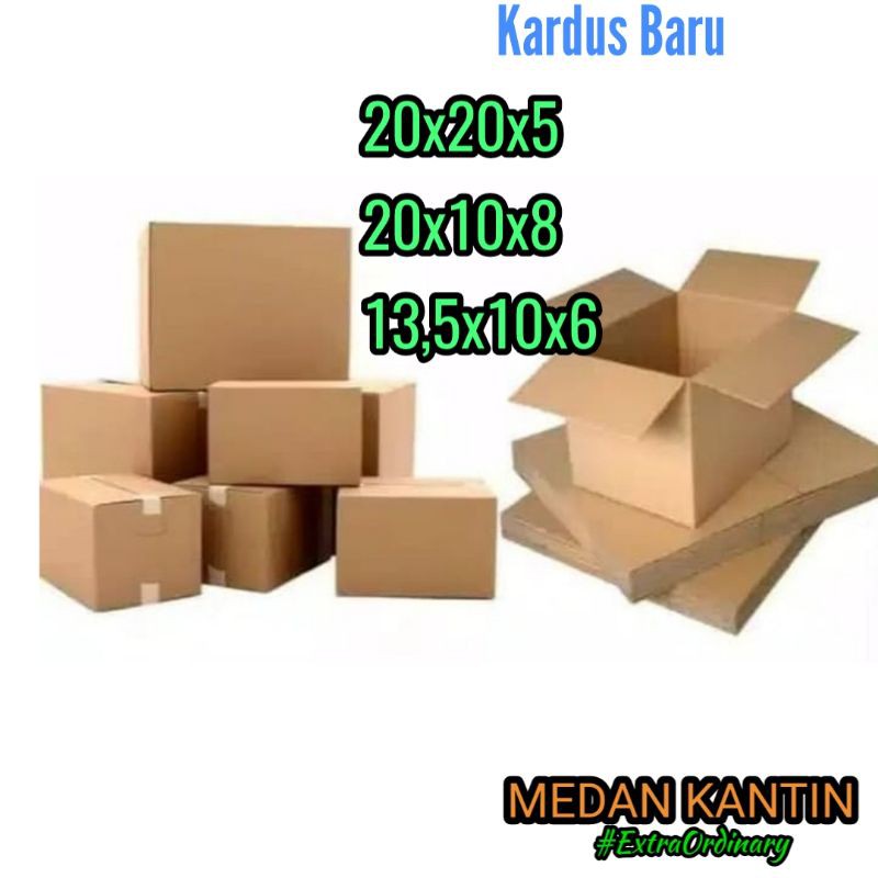 

*MK* Kardus Box Baru Box Polos berbagai ukuran / Karton / Box Pizza