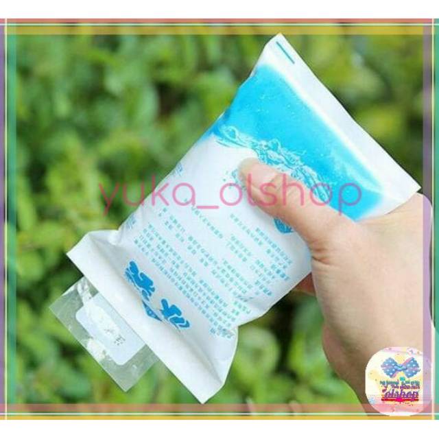 Ice gel bag 400ml/ice bag/ice/ice gel/cooler/pendingin/jelly/ice jelly/jelly ice/ice cooler bag