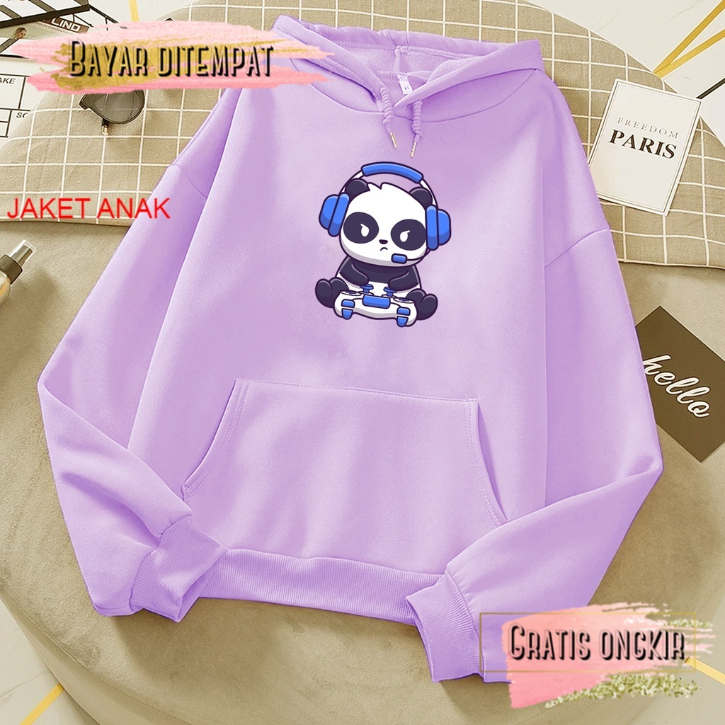 COD JAKET SWEATER M ANAK S SD KECIL Sweater hoodie anak perempuan PANDA GAMERS jaket baju anak cowok