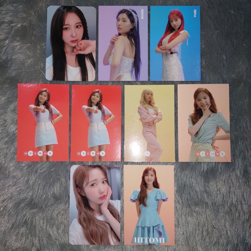 IZ*ONE IZONE ONE REELER PHOTOCARD ALBUM (CHAEYEON EUNBI YURI HYEWON YENA HITOMI) FANTASY DIARY 3D VE