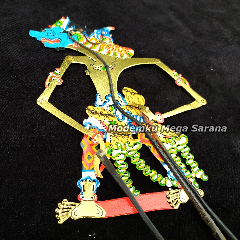 Miniatur Wayang Kulit Kurawa Citraksa - Mini Caperan Super