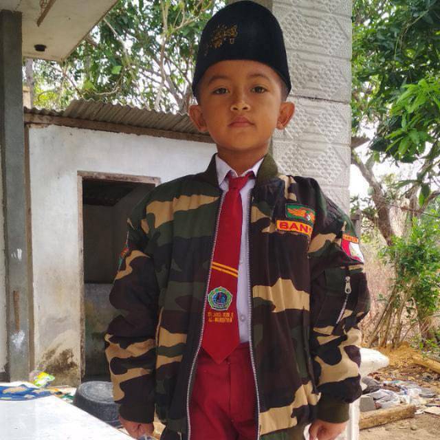 Jaket banser anak