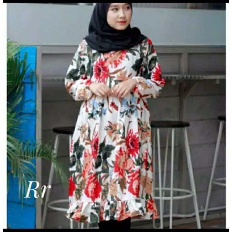 PROMO TUNIK ANINDYA//TUNIK MOANA//LAUDYA TUNIK KEKINIAN(1KG MUAT 5PCS)