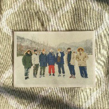 

iKON - Kony Winter Time Postcard