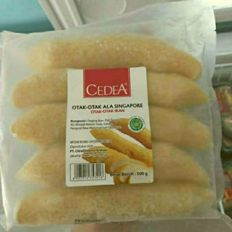 

Cedea Otak-Otak Ala Singapore Otak-Otak Ikan 500 gram Termurah