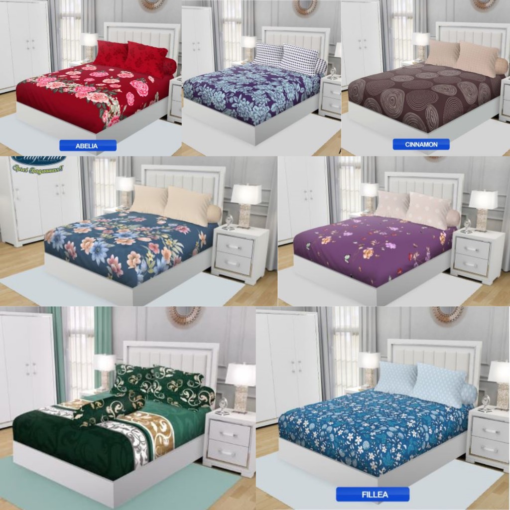Sprei California Motif Varian - 180X200