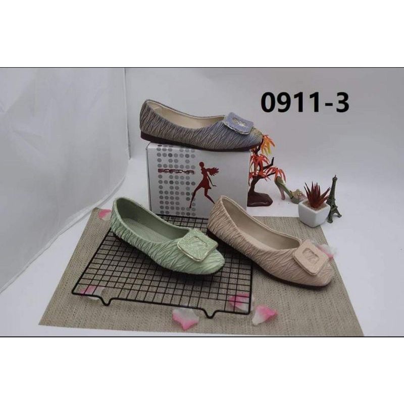 SEPATU FLASTHOES GLITE SOFIYA - SEPATU FLAT SHOES FASHION - SEPATU FLATSHOES  PESTA