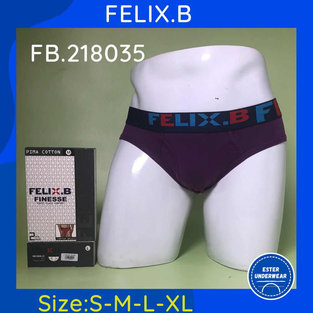 Celana Dalam Pria Felix.B Import FB 218035 ISI-2 PCS