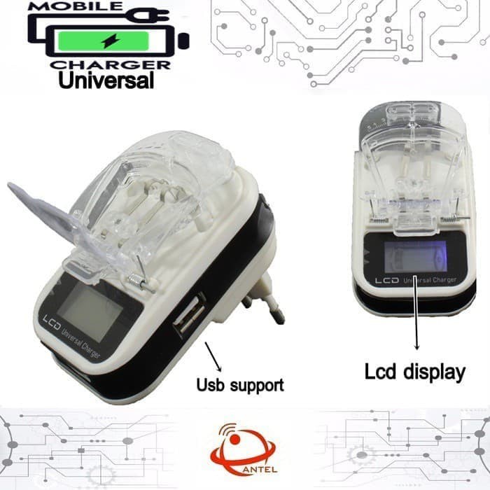 Charger Kodok Universal + LCD USB / Casan kodok