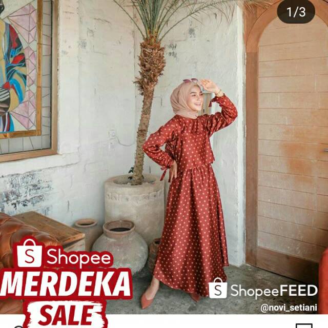 Summer dress/dress silk premium/ dress liburan / dress armani silk premium/ gamis armani premi