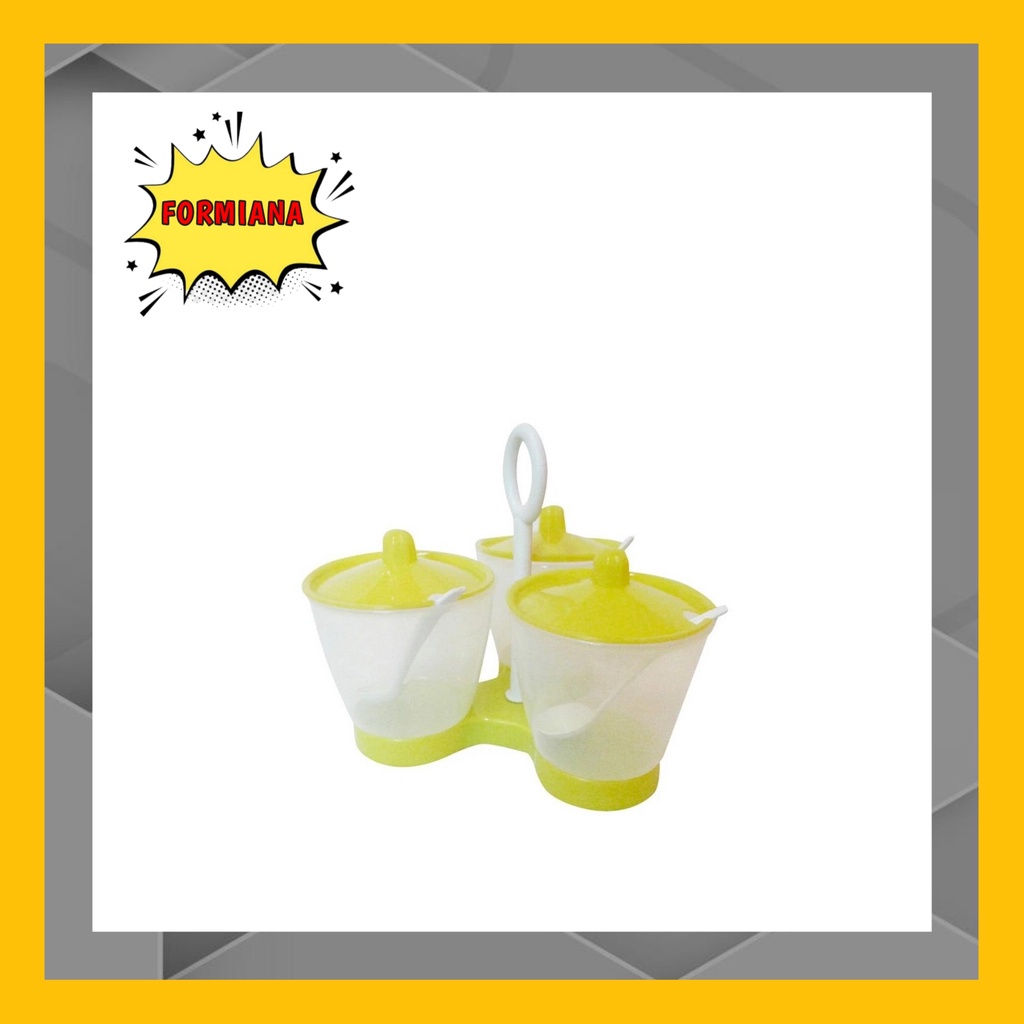 FM - Tempat Bumbu Set Tripoly Serbaguna