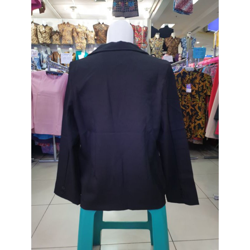 DISKON BLAZER WANITA HITAM FORMAL BLAZER HITAM BLEZER WANITA BLAZER KANTOR BLAZER FORMAL BLAZER