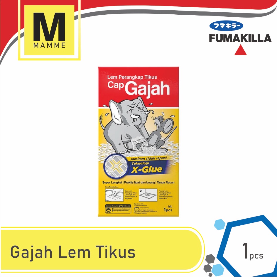 Cap Gajah Lem Tikus Trap 70gr