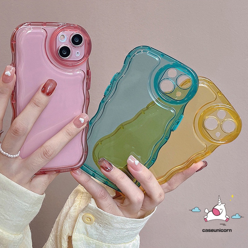 Soft Case TPU Shockproof Anti Jatuh Untuk IPhone 14 7Plus 8Plus 11 12 13 14 Pro Max XS Max 7 8 Plus