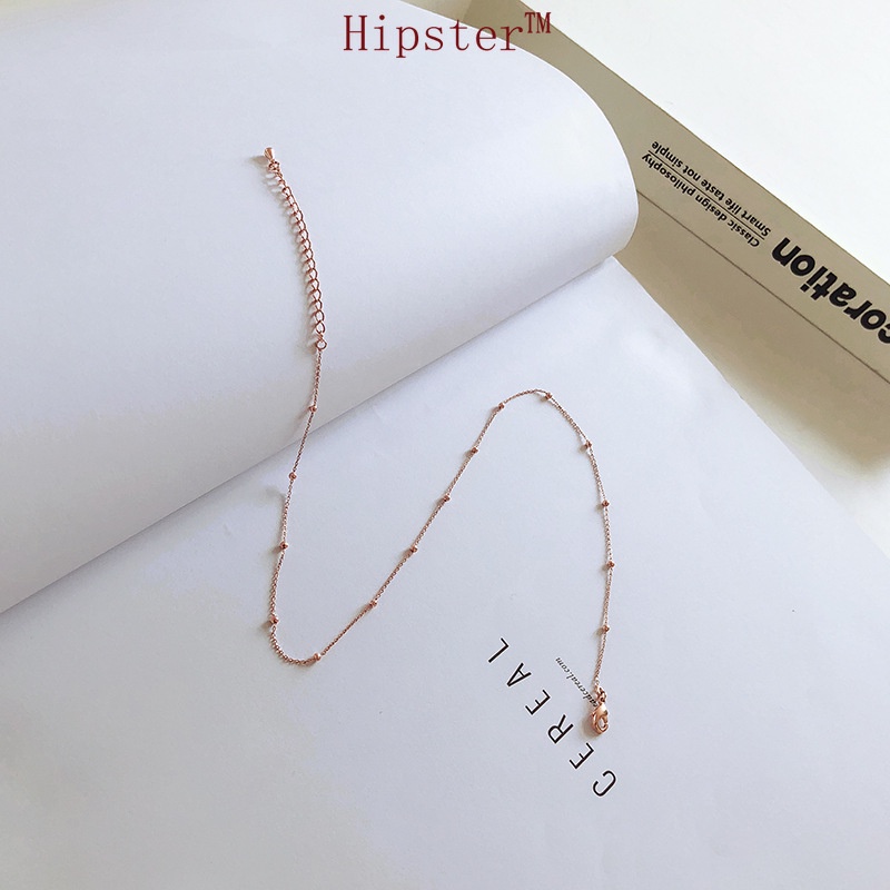 Short And Simple Personality All-Match Cold Choker Clavicle Chain