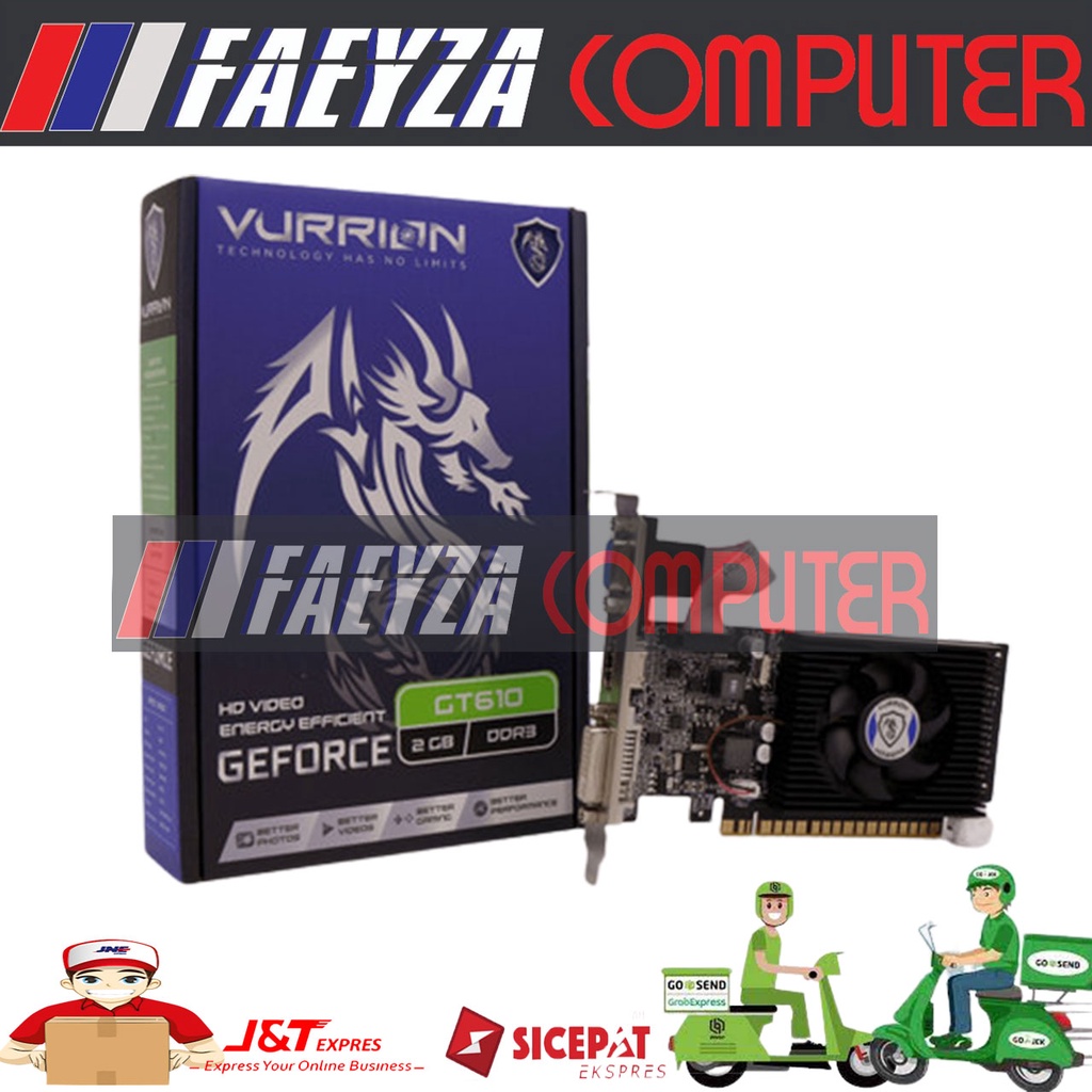 VGA CARD VURRION GT610 2GB 64BIT