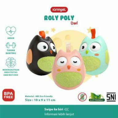 IQANGEL Roly Poly Owl Toys Kode IQ 0202