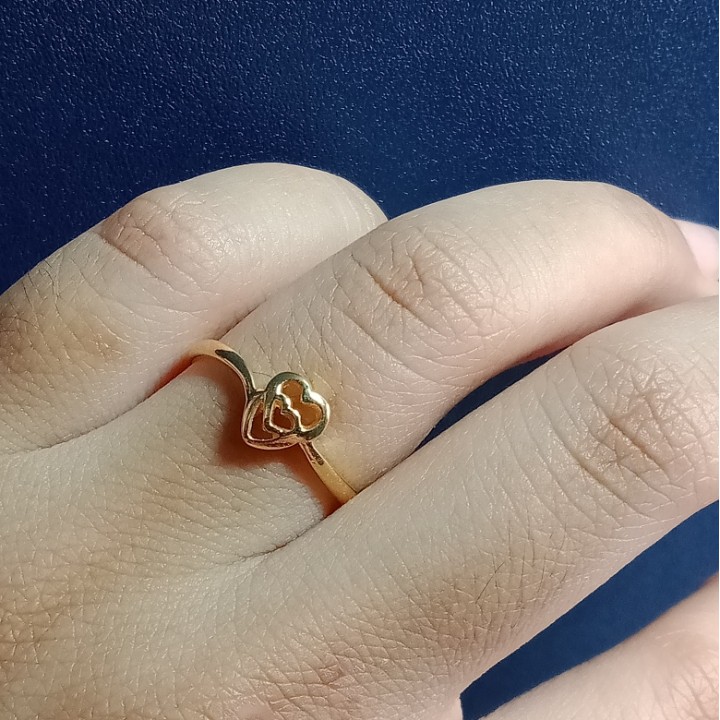 Cincin Emas 17K - 1.85 gr Kadar 750 - 1269