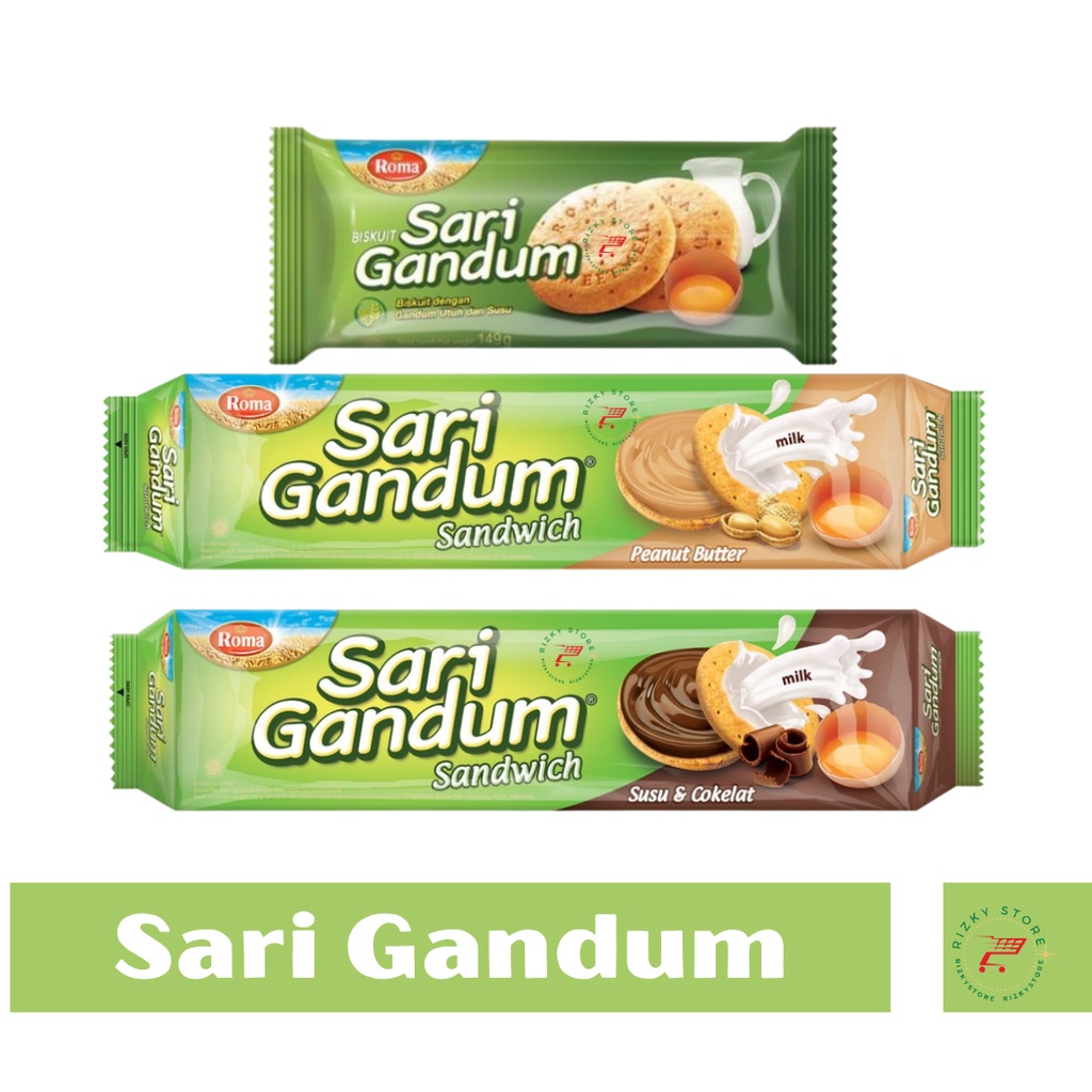 ROMA SARI GANDUM BISKUIT